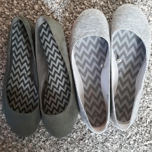 Casual shoes. Blouse